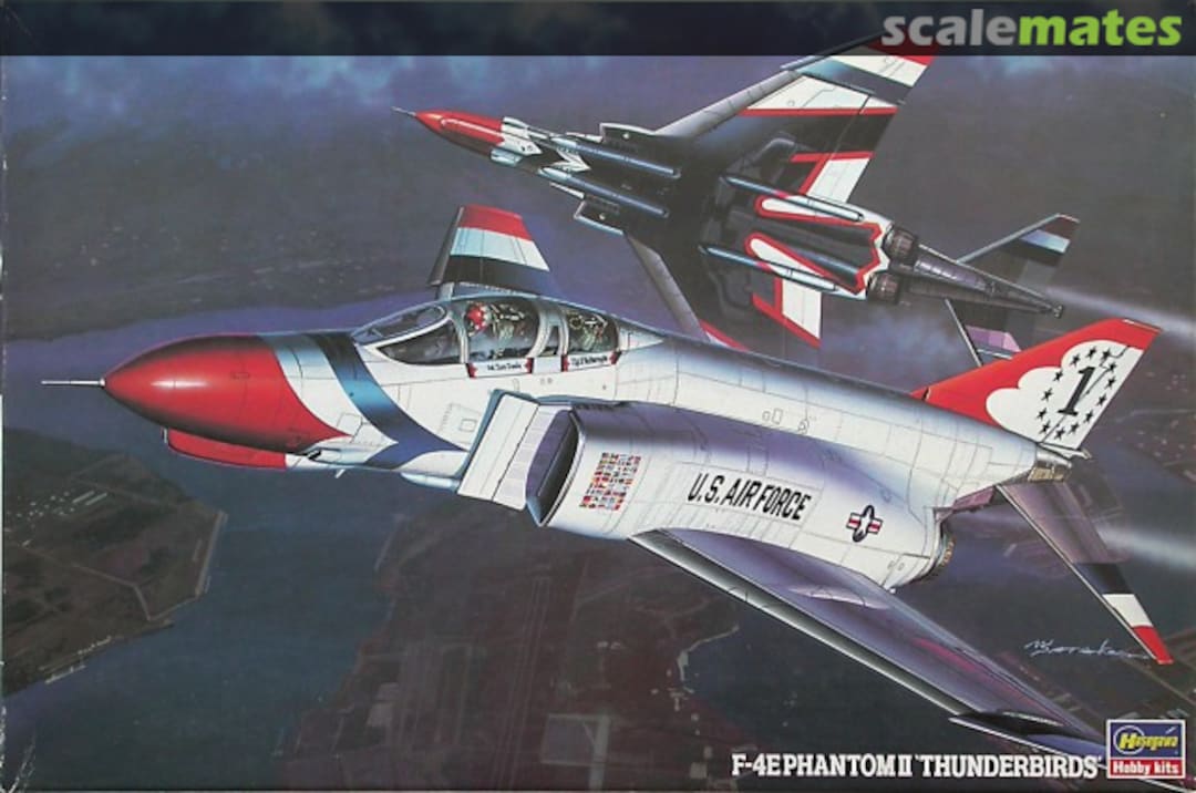 Boxart F-4E Phantom II `Thunderbirds´ 51552 Hasegawa