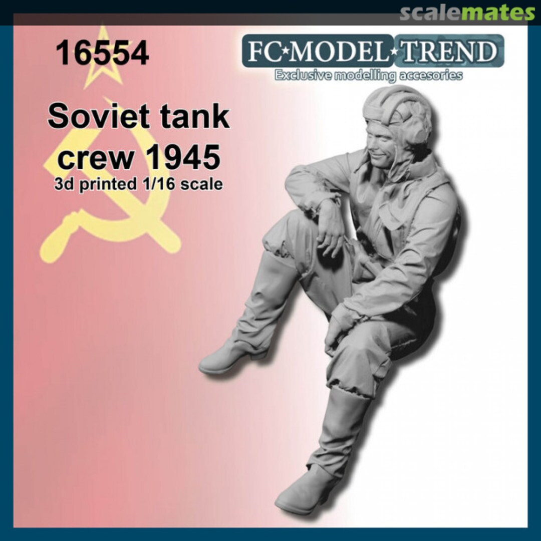 Boxart Soviet tank crew 1945 #2 16554 FC Model Trend