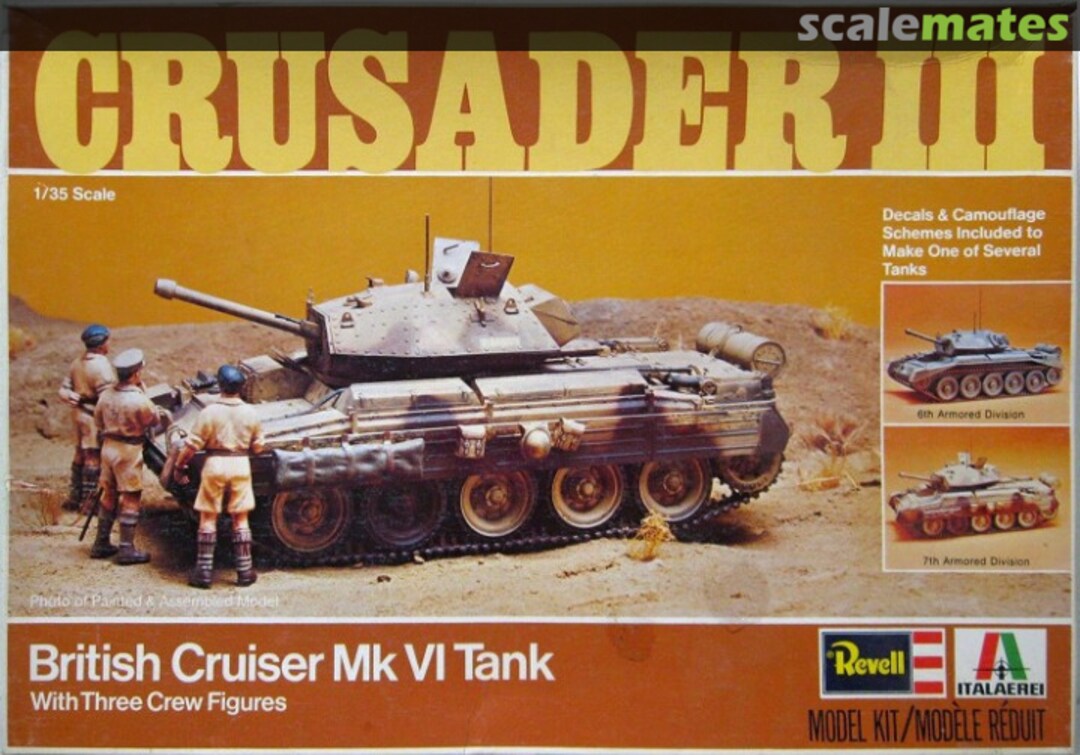 Boxart Crusader III H-2114 Revell/Italaerei