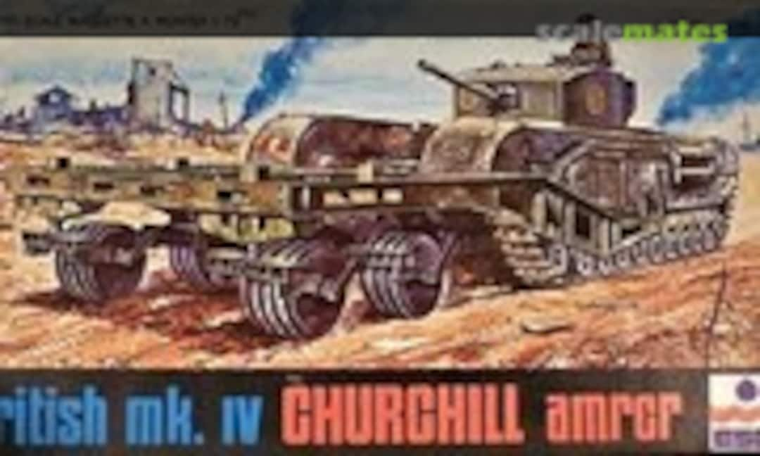 1:72 Churchill w/ AMRCR (ESCI 8049)