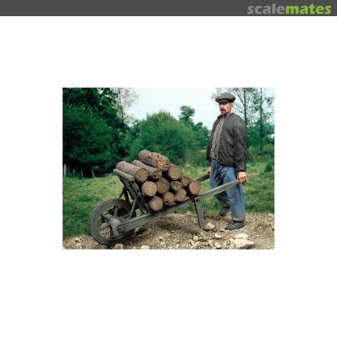 Boxart Man Pushing on his Wheelbarrow F068 MK35