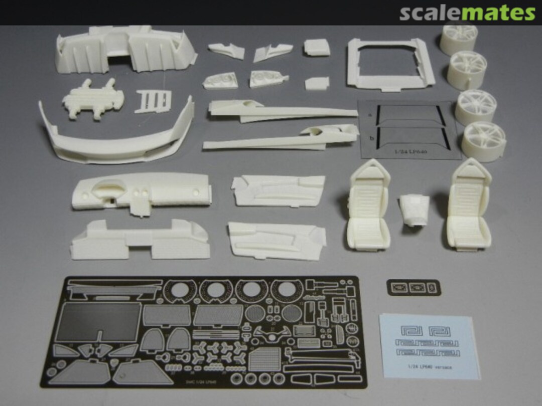 Boxart Lamborghini Murcielago LP640 Versace Conversion Kit TK-004A Scale Model Creators