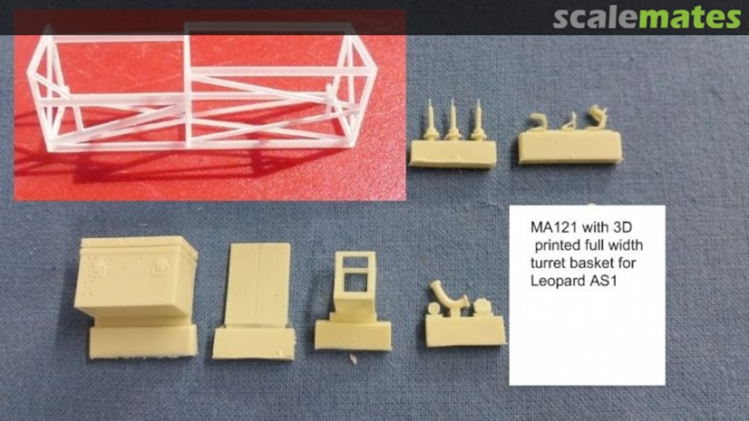 Boxart Leopard AS1 - Full Width Turret Basket MA121 Mouse House Enterprises