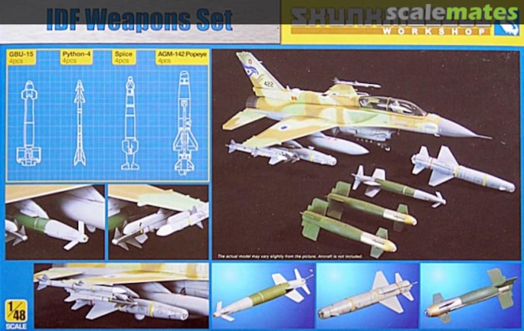 Boxart IDF Weapons Set 48001 Skunkmodels