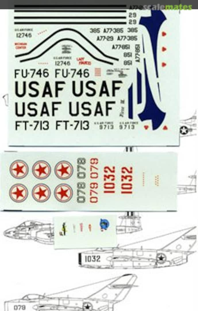 Boxart Jet Killers (Part 2) 72-018 PD Decals