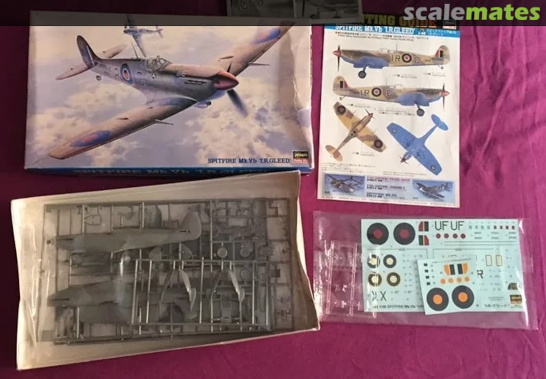 Contents Spitfire Mk.VB `I.R.Gleed´ 09106 Hasegawa