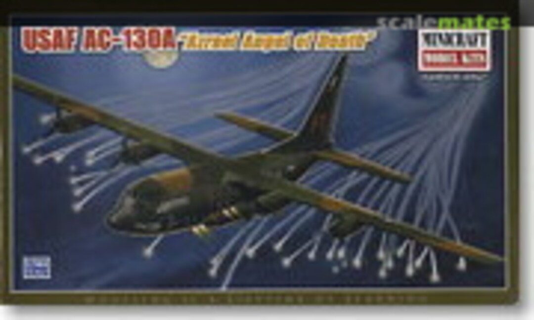 1:144 USAF AC-130A `Azrael Angel of Death` (Minicraft Model Kits 14593)