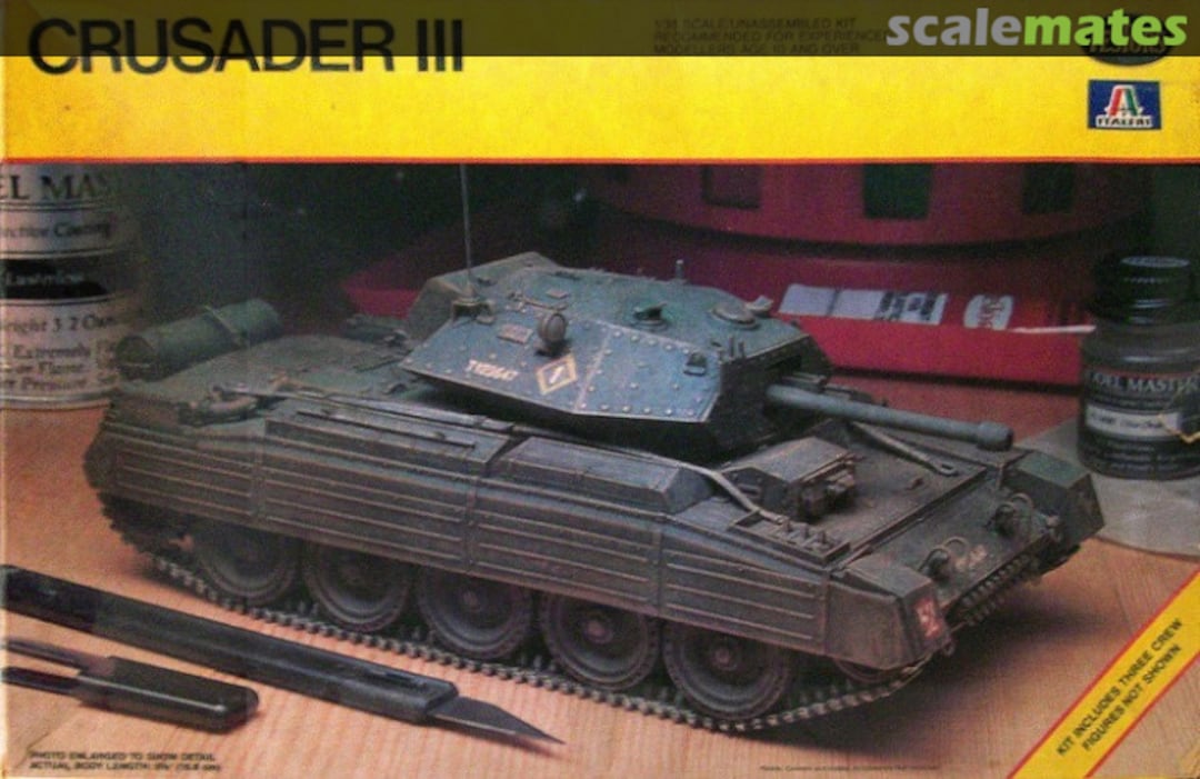 Boxart Crusader III 812 Testors/Italeri