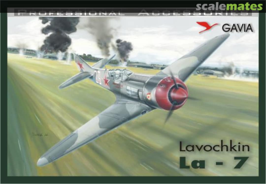 Boxart Lavochkin La-7 - 3 Gun nose 013/1202 Gavia