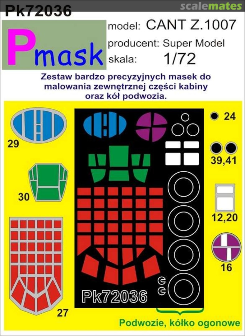 Boxart CANT Z.1007 PK72036 Pmask