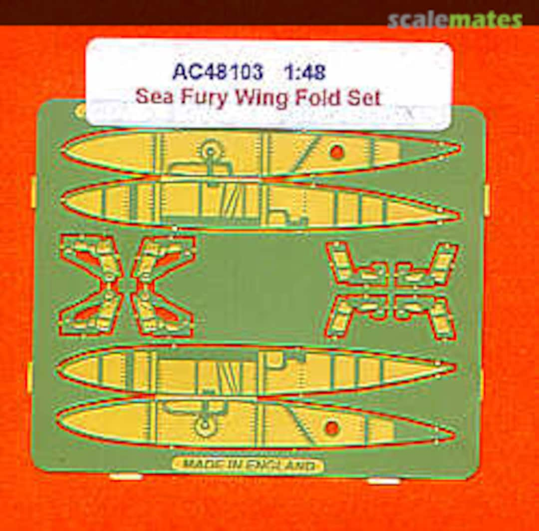 Boxart Sea Fury wingfold AEC48103 Airwaves