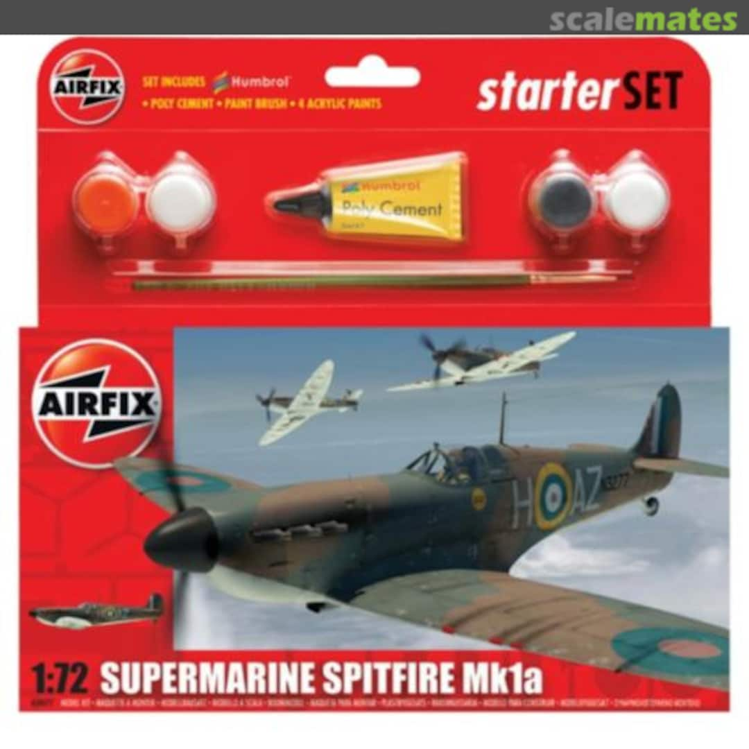 Boxart Supermarine Spitfire Mk.1a A50077 Airfix