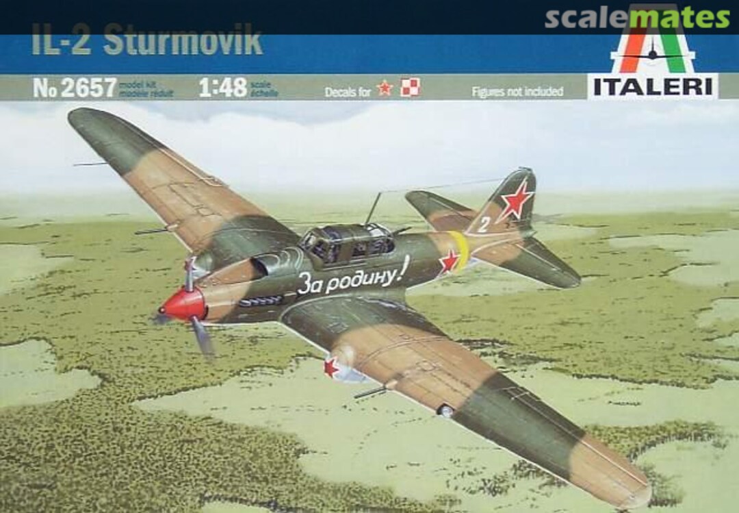 Boxart Il-2 Sturmovik 2657 Italeri