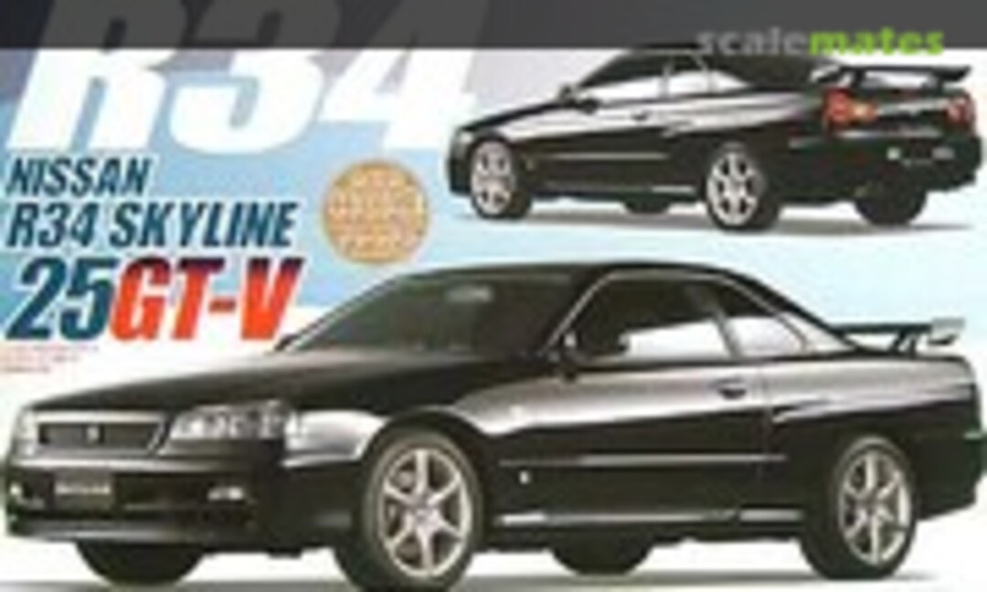 1:24 R34 Skyline 25GT-V (Fujimi 18651)