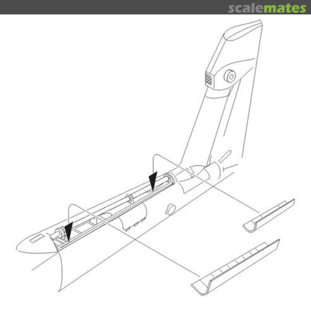 Boxart AH-64A Driveshaft set 7192 CMK