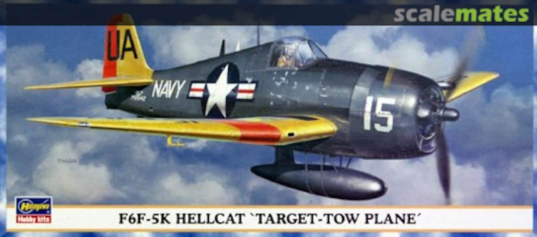 Boxart F6F-5K Hellcat 'Target-Tow Plane 00697 Hasegawa