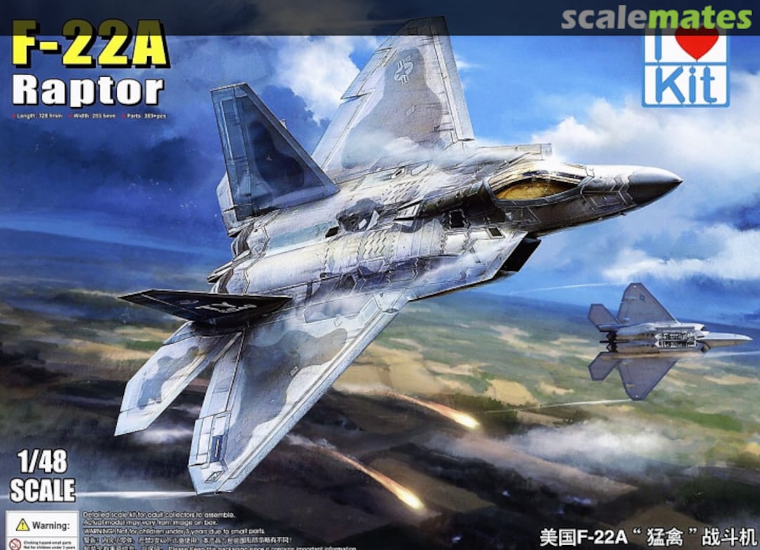 Boxart F-22A Raptor 62801 I Love Kit