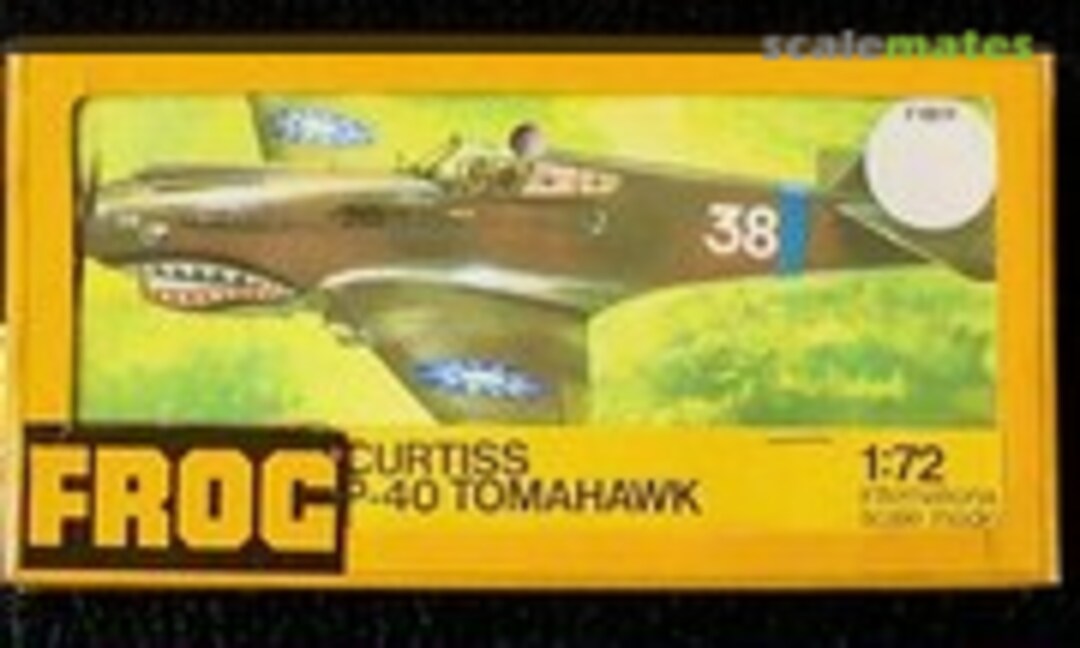 1:72 Curtiss P-40 Tomahawk (Bienengraeber/Frog F197F)