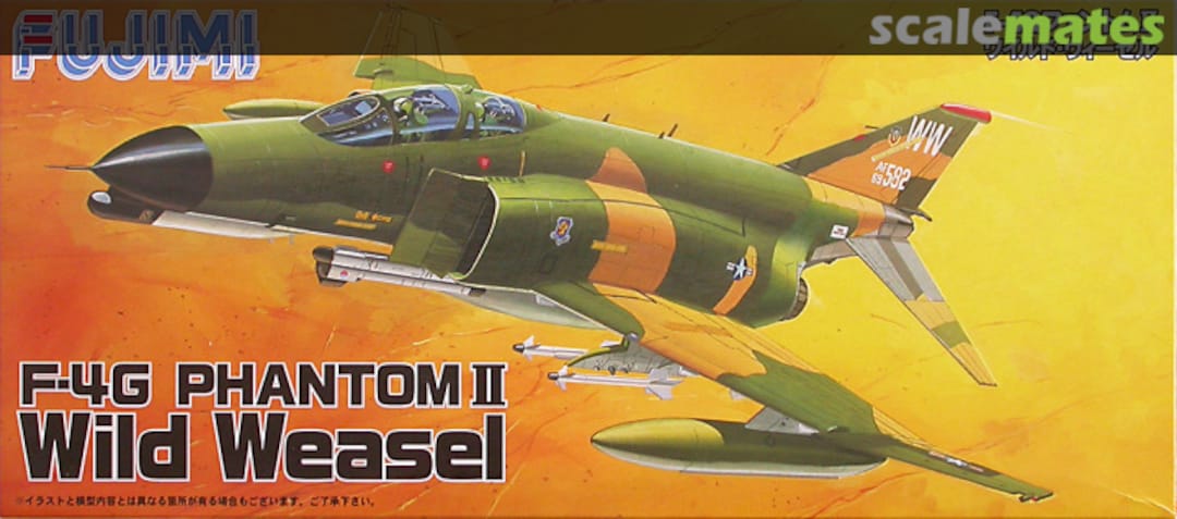 Boxart F-4G Phantom II Wild Weasel 72202 Fujimi