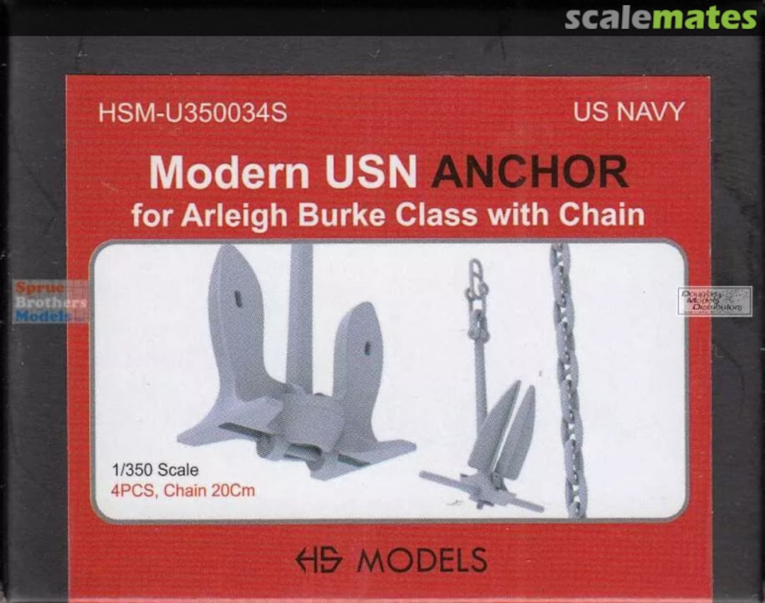 Boxart Modern USN ANCHOR U350034S HS Models