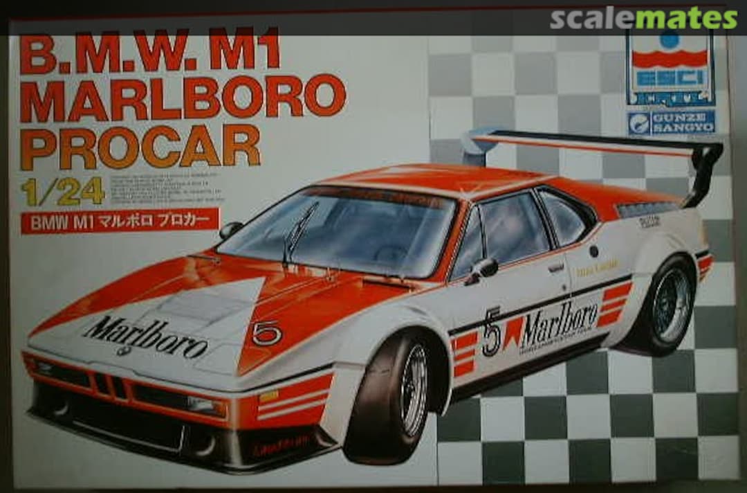 Boxart B.M.W. M1 Marlboro Procar GE-408 Gunze Sangyo