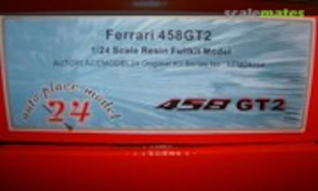 1:24 Ferrari 458 GT2 Press (Auto Place Model 24 24004)