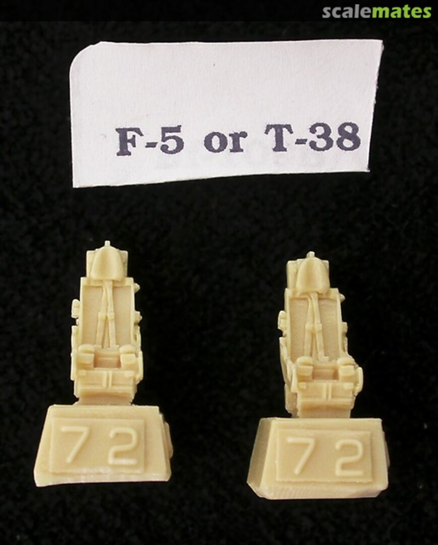 Boxart F-5 or T-38 Ejection Seats 72404 True Details