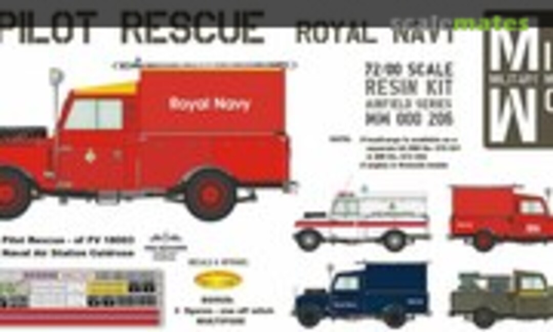 1:76 Pilot Rescue - Royal Navy (Mil Mod MM 000 206)