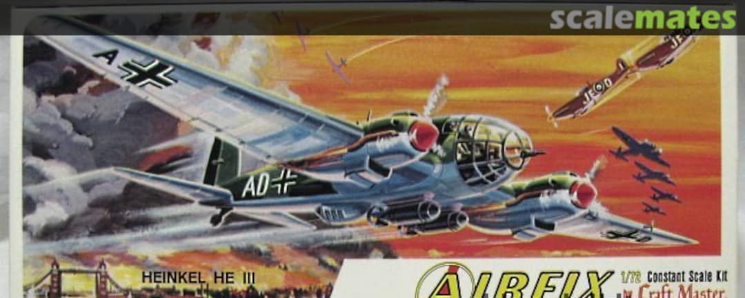 Boxart Heinkel He 111 1408-100 Airfix by Craft Master