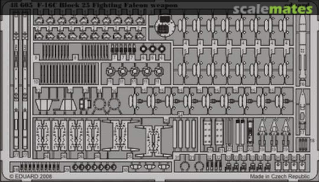 Boxart F-16C [Block 25] Fighting Falcon - Weapon 48605 Eduard