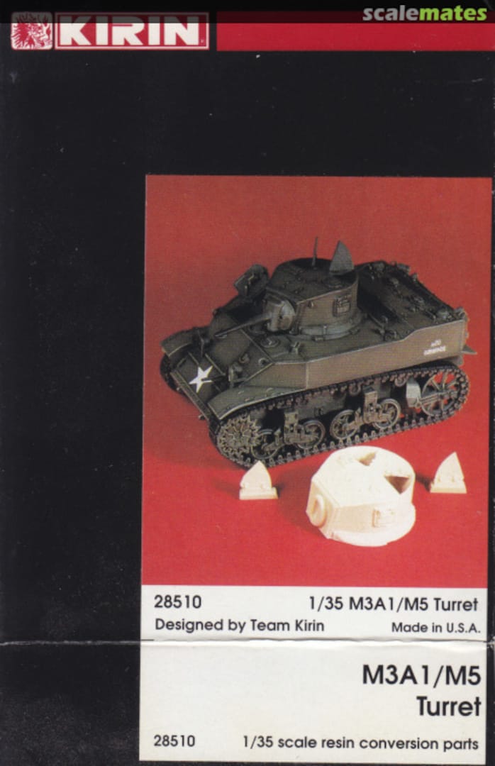 Boxart M3A1/M5 Turret 28510 KIRIN