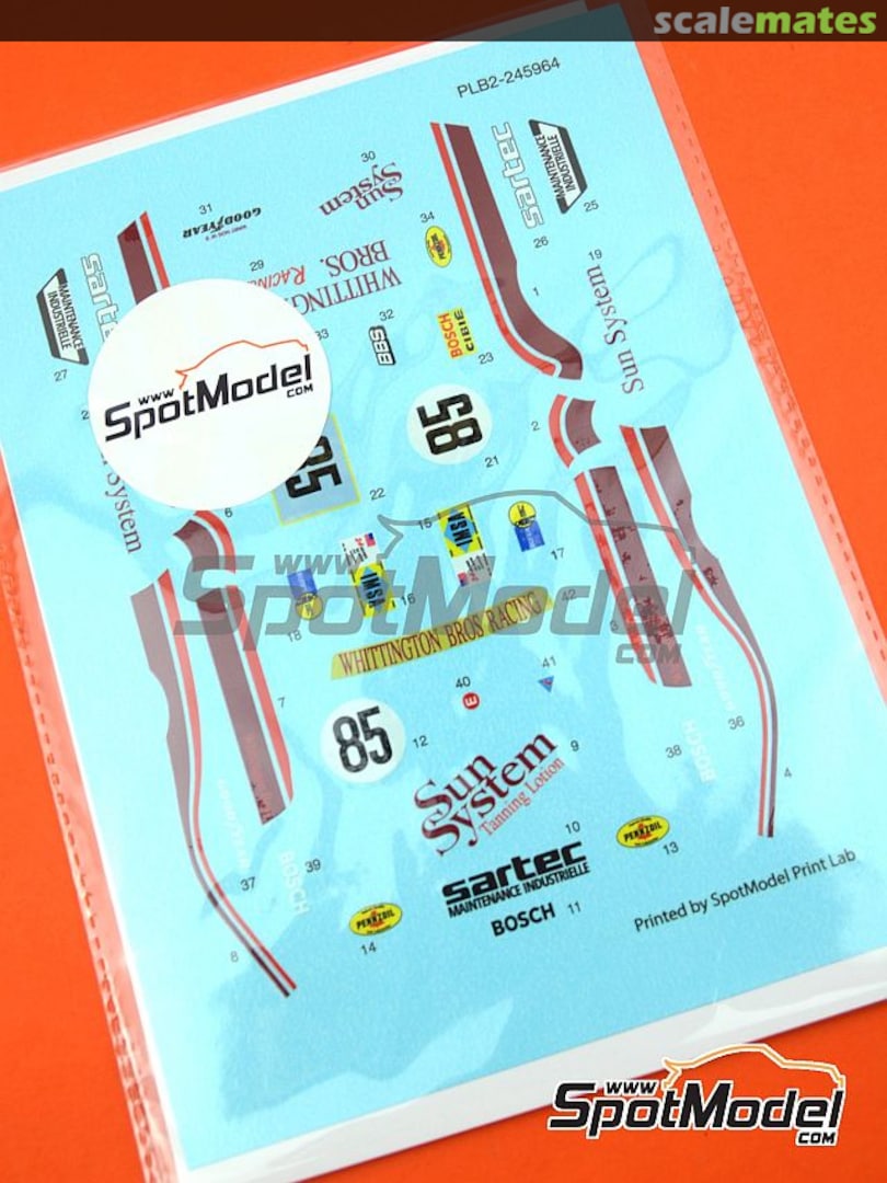 Boxart Porsche Kremer 935 K3 Whittington Bros Racing Team PLB2-245964 Print Lab Decals