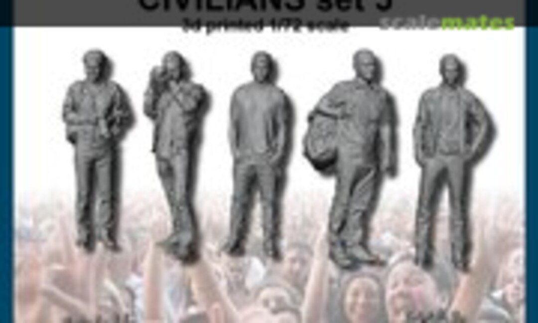 1:72 Civilians, Set 3 (FC Model Trend 72407)