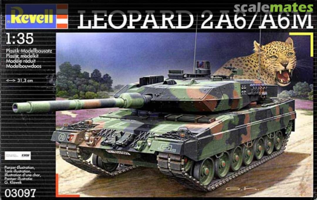 Boxart LEOPARD 2A6/A6M 03097 Revell