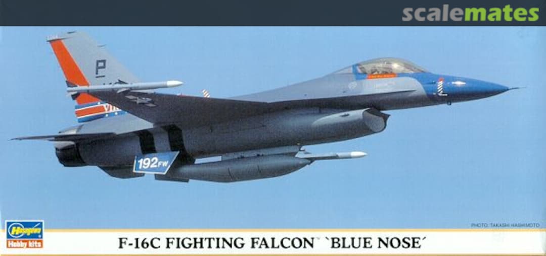 Boxart F-16C Fighting Falcon `Blue Nose´ 00701 Hasegawa