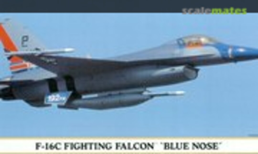 1:72 F-16C Fighting Falcon `Blue Nose´ (Hasegawa 00701)