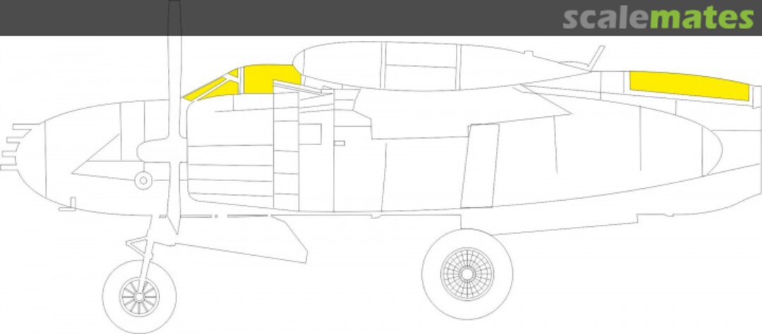 Boxart B-26K Invader EX844 Eduard