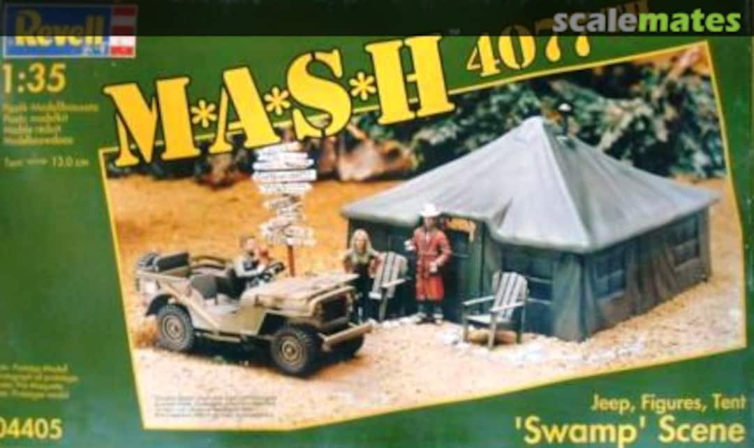 Boxart M*A*S*H 4077th 04405 Revell