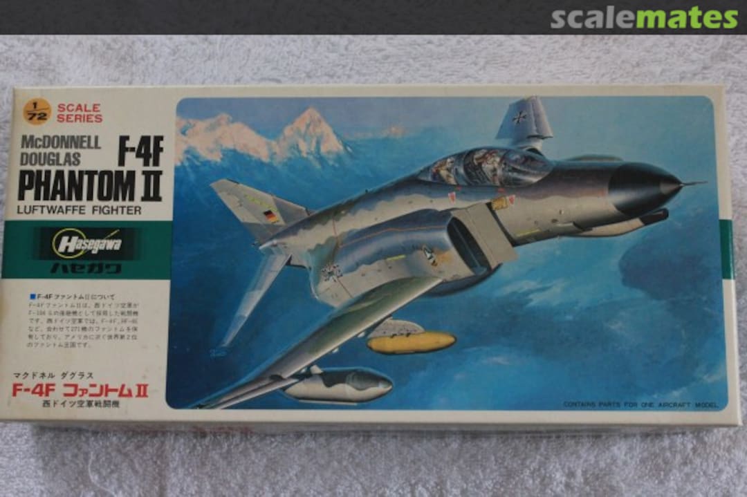 Boxart F-4F Phantom II E25 Hasegawa