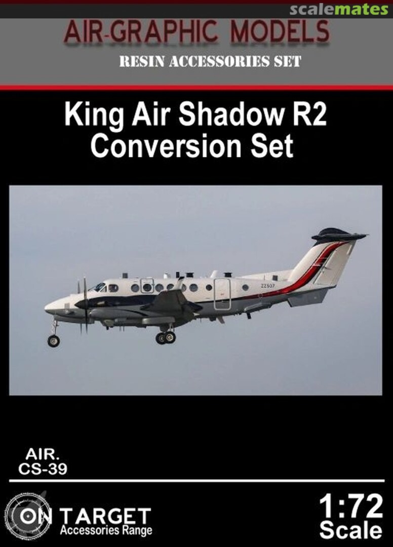 Boxart King Air Shadow R2 conversion set CS-39 Air-Graphic Models