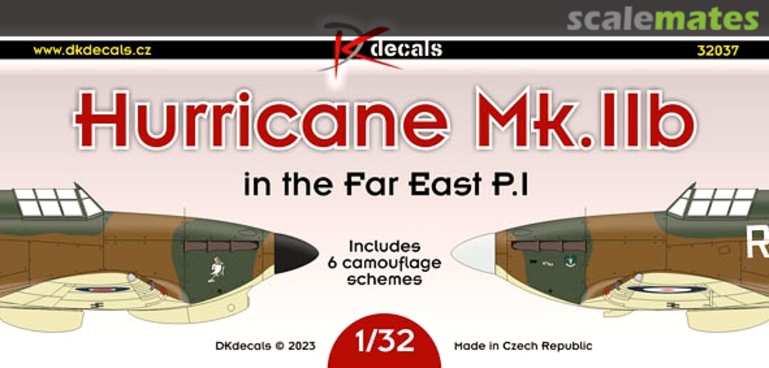 Boxart Hurricane Mk. IIb 32037 DK Decals