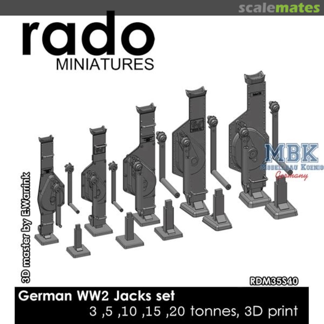 Boxart German WW2 Jacks set RDM35S40 Rado Miniatures