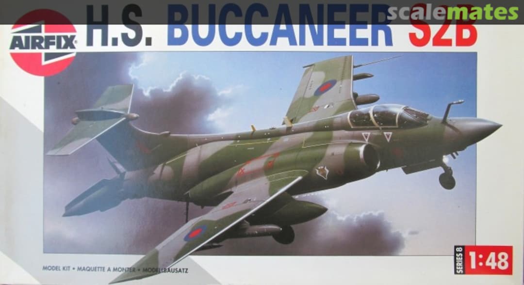 Boxart H.S. Buccaneer S2B 08100 Airfix