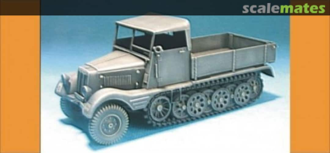 Boxart Sd. Kfz.11/1 with wood Cab Conversion HF054 Hobby Fan