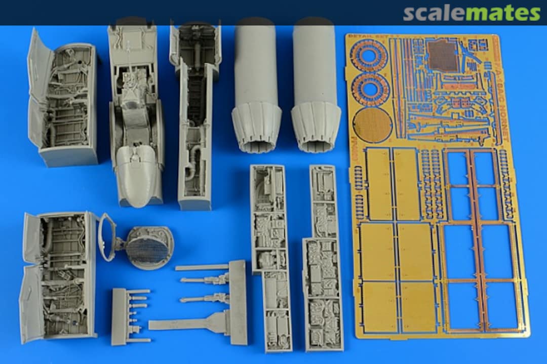 Boxart McDonnell Douglas F/A-18A Hornet - Detail Set 4620 Aires