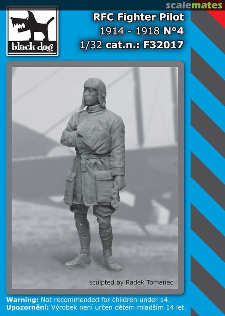 Boxart RFC Fighter Pilot 1914-1918 N°4 F32017 Black Dog