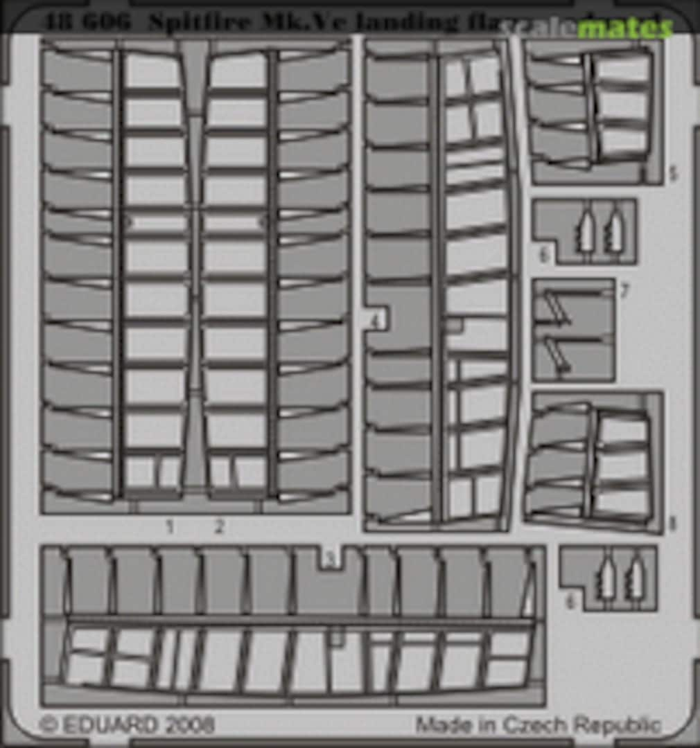 Boxart Spitfire Mk.Vc landing flaps 48606 Eduard