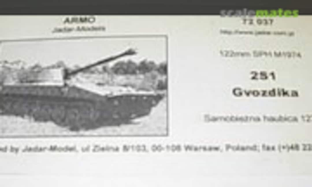 1:72 2S1 Gvozdika (Armo 72037)