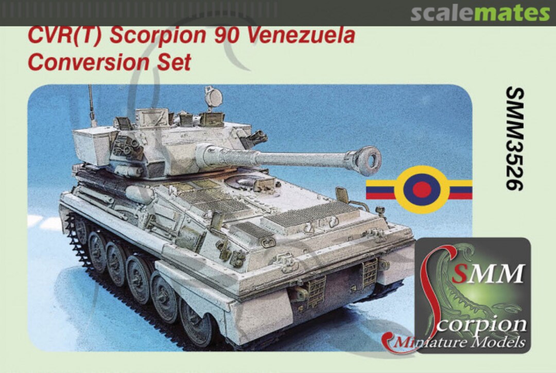 Boxart CVR(T) Scorpion 90 Venezuelan Conversion Set SMM3526 Scorpion Miniature Models