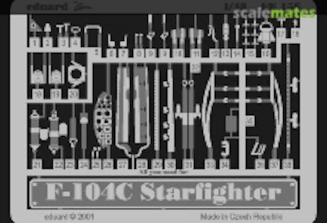 Boxart F-104C Starfighter FE156 Eduard